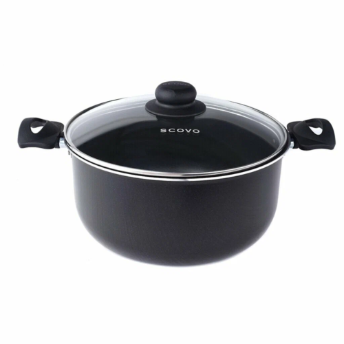 SCOVO Consul кастрюля со стеклянной крышкой 4,5л RC-026